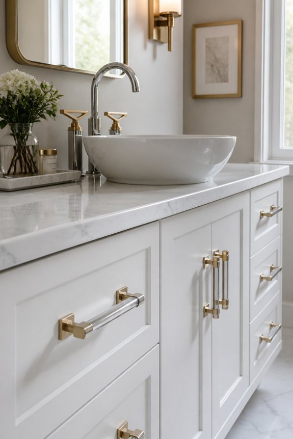 upgrade your bathroom hardware