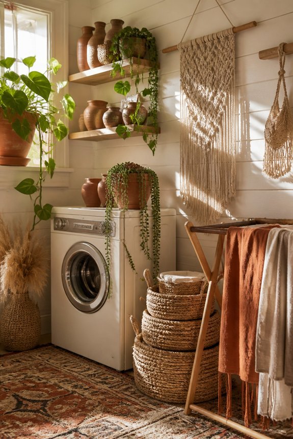 warm terracotta for organization