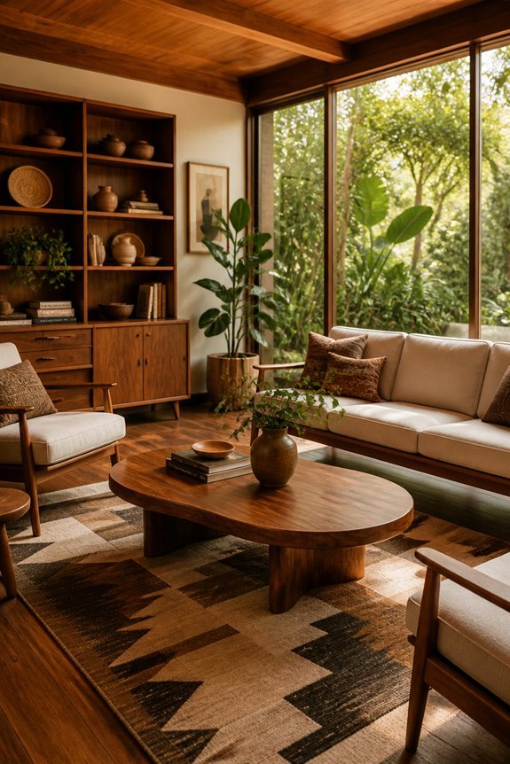 warmth through natural materials