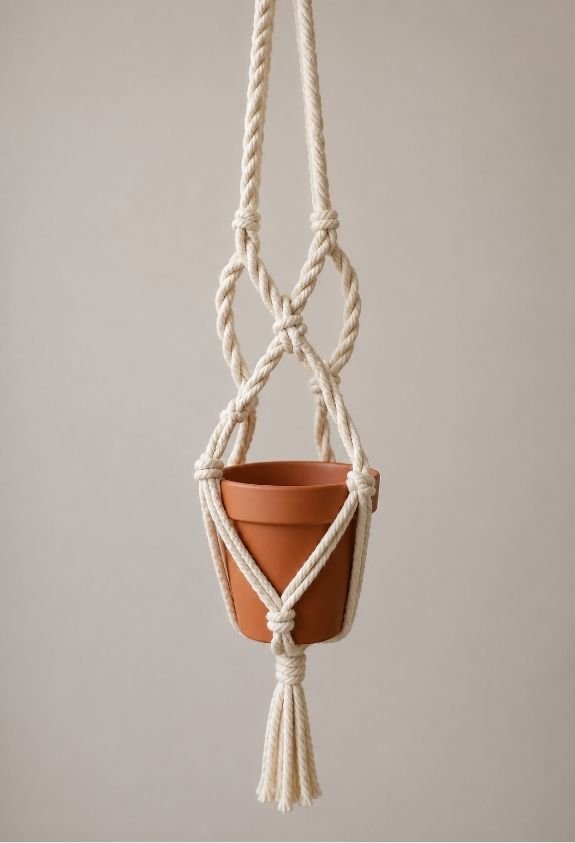 Chevron V-Pattern Plant Hanger