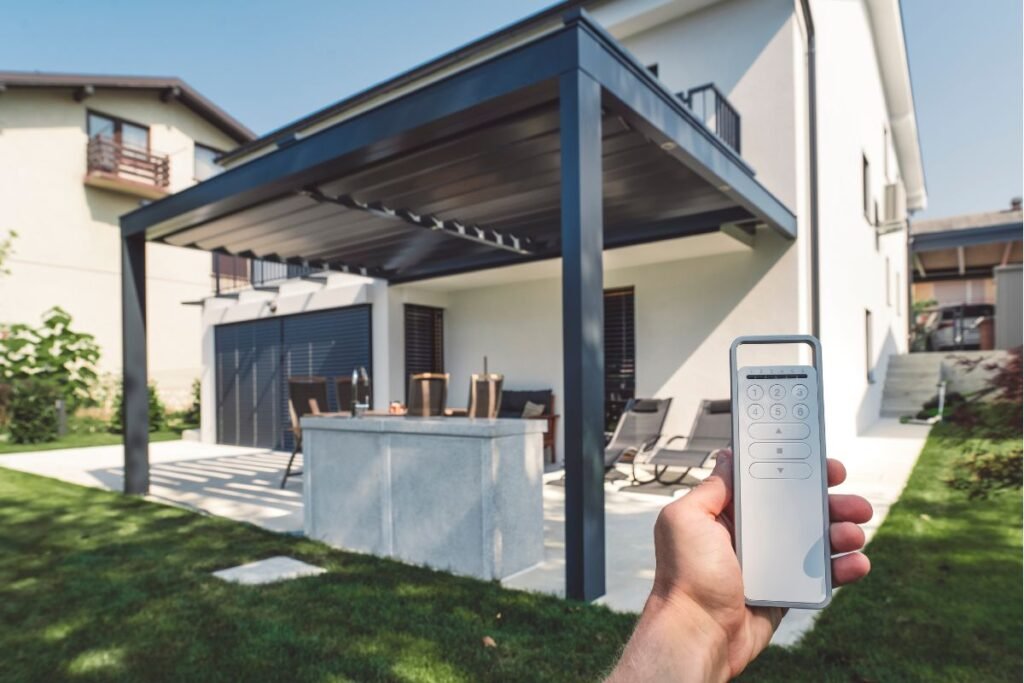 Metal pergola in Your Yard