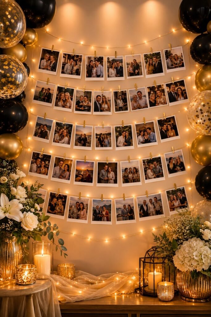 Photo Display Wall