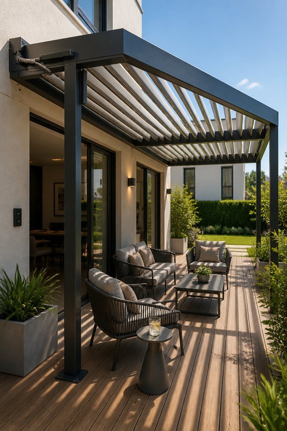 adjustable outdoor shade solution