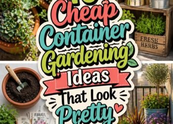 affordable and attractive gardening