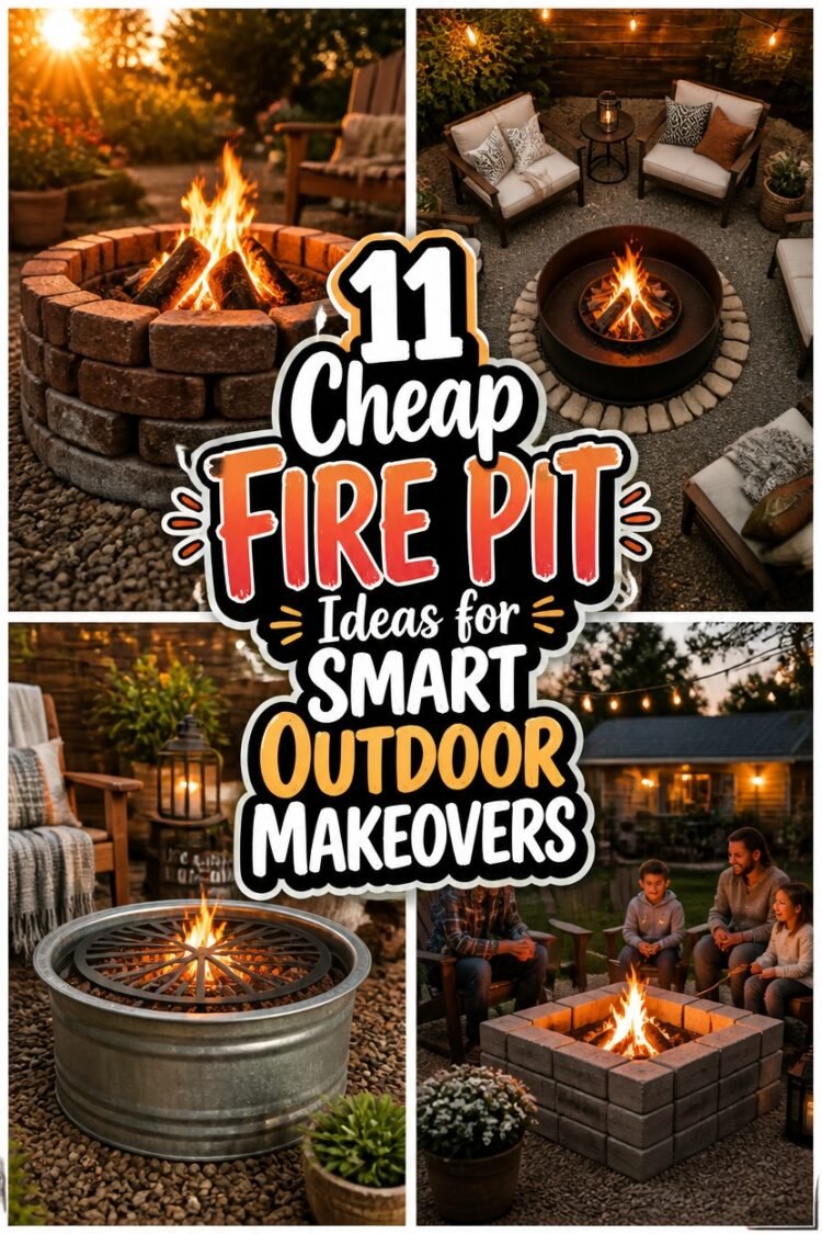 affordable outdoor fire pits