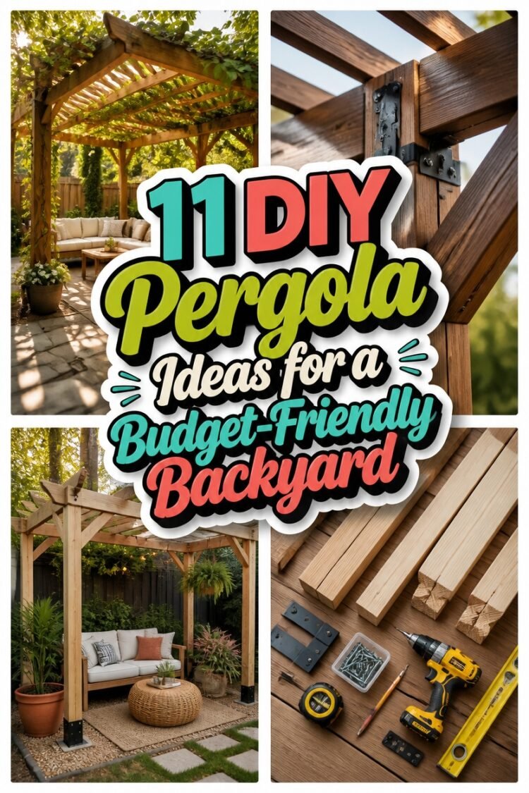 affordable outdoor pergola designs