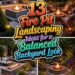 balanced backyard fire pit ideas