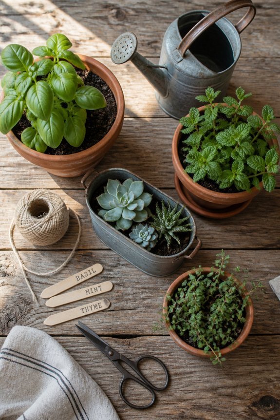 budget friendly cohesive garden design
