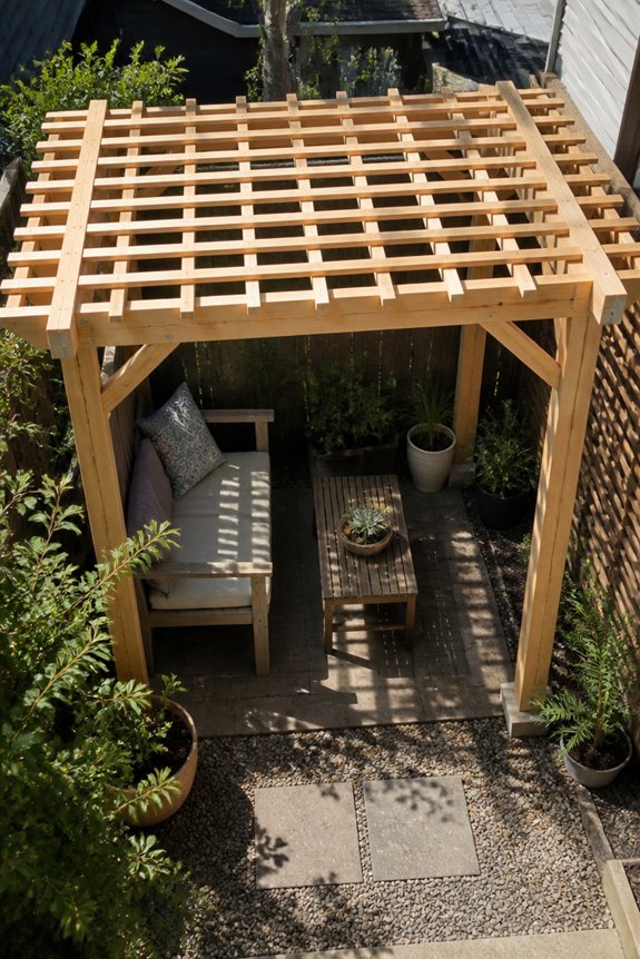 budget friendly pergola materials