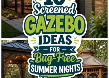 bug free summer gazebo ideas