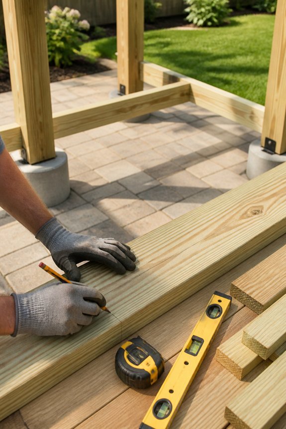 build a sturdy pergola