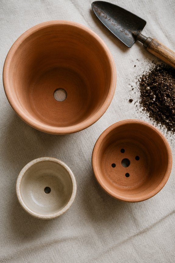 choose proper pot size