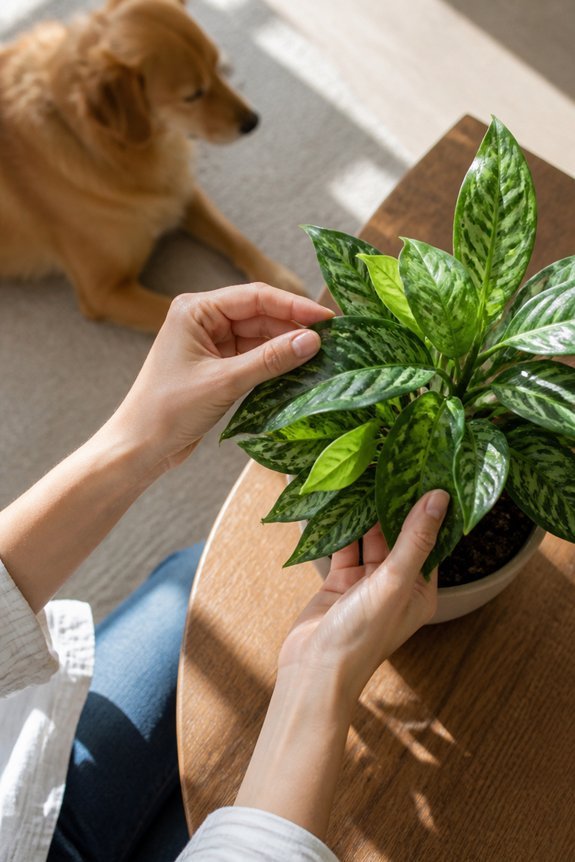 choosing pet safe houseplants