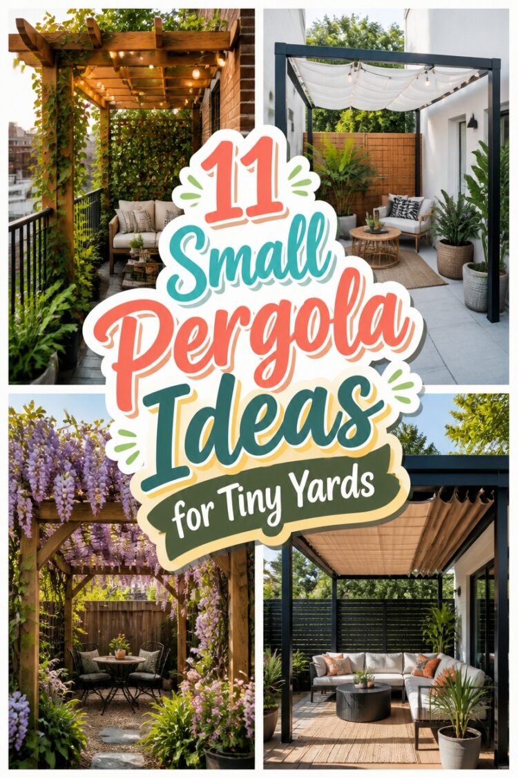 compact pergola designs ideas