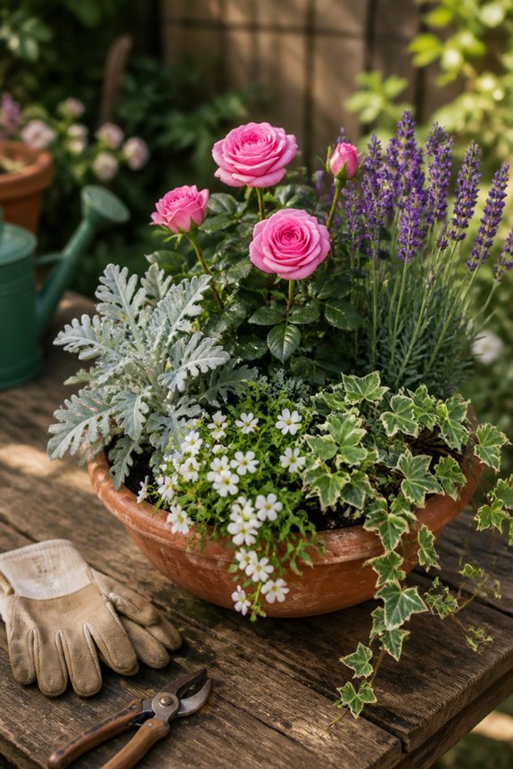 companion plants for roses