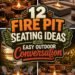cozy outdoor conversation setups
