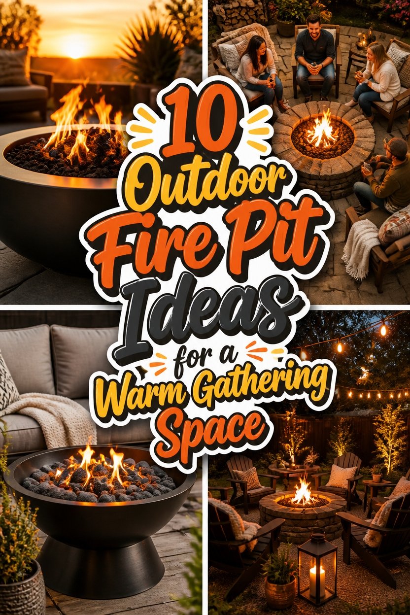 cozy outdoor gathering spaces