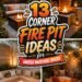 creative backyard fire pits