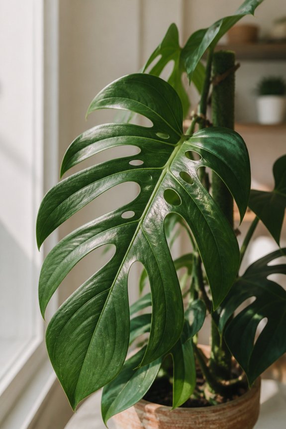 creeping vine with fenestrations
