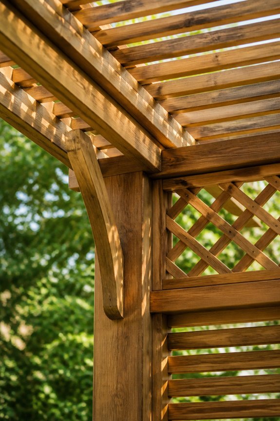 customizable wooden privacy panels