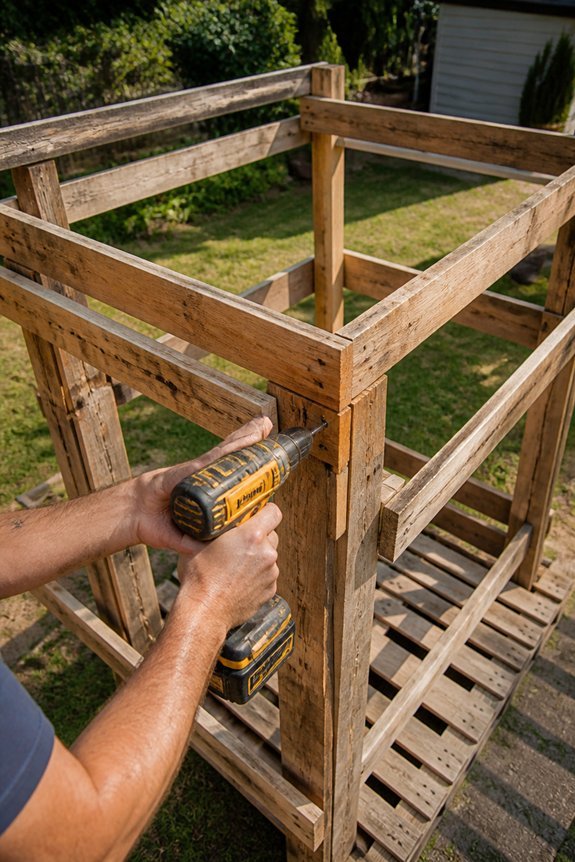 diy pallet gazebo project