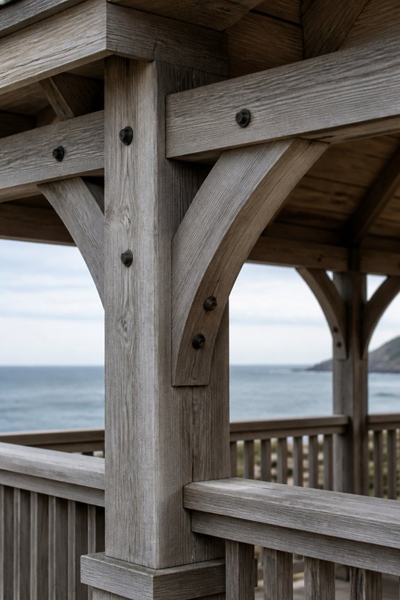 durable seaside gazebo materials