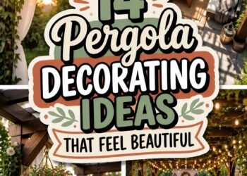 elegant pergola decoration ideas