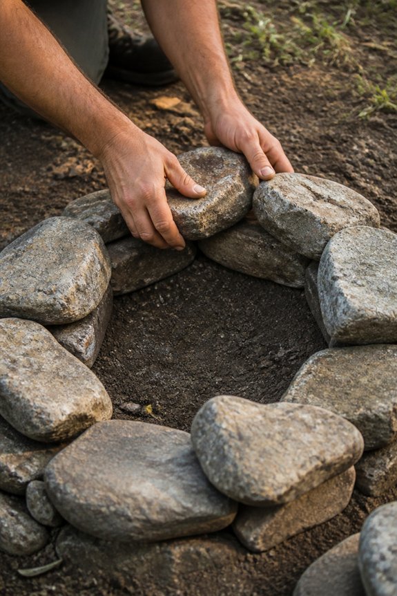 fire pit foundation guide