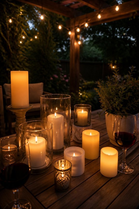 flameless candles for safer ambiance