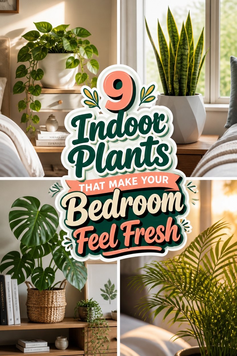 fresh indoor plants for bedrooms