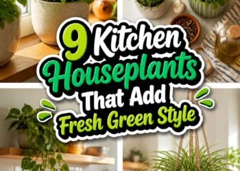 houseplants for stylish kitchens
