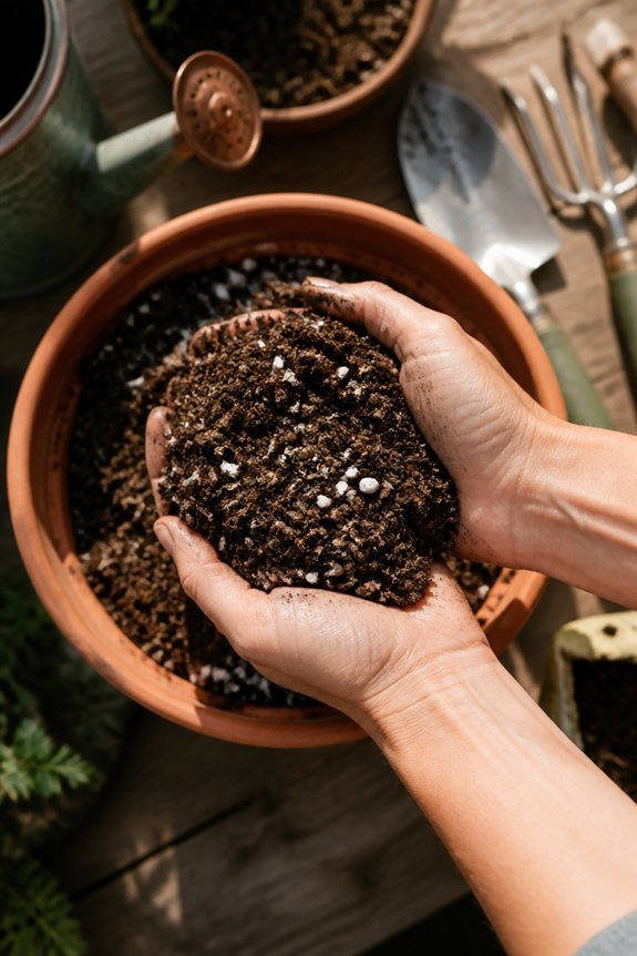 ideal soil mix for roses
