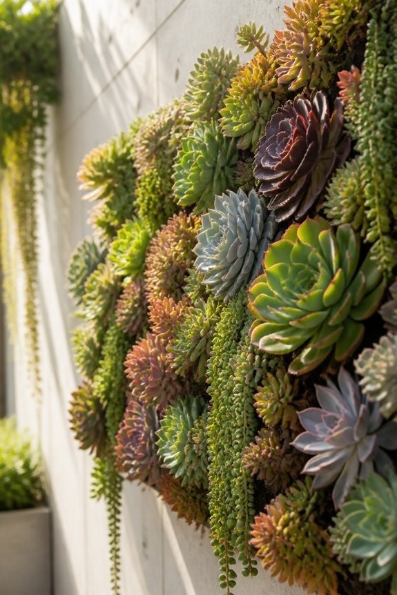 Living Succulent Walls