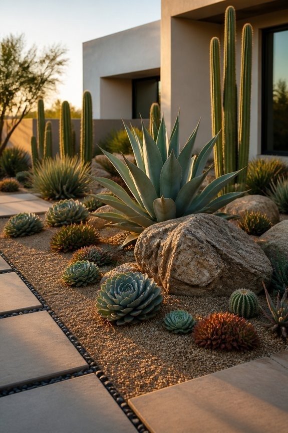Desert Landscapes With Bold Focal Points