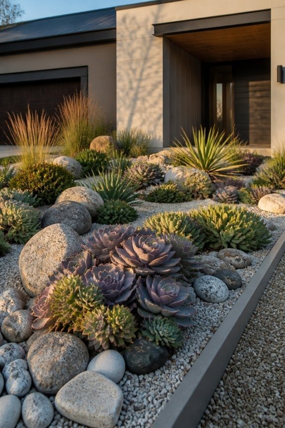 Minimalist Modern Rock Gardens