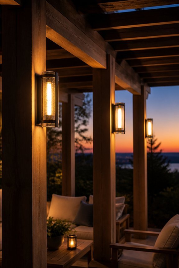 layered outdoor lighting solutions