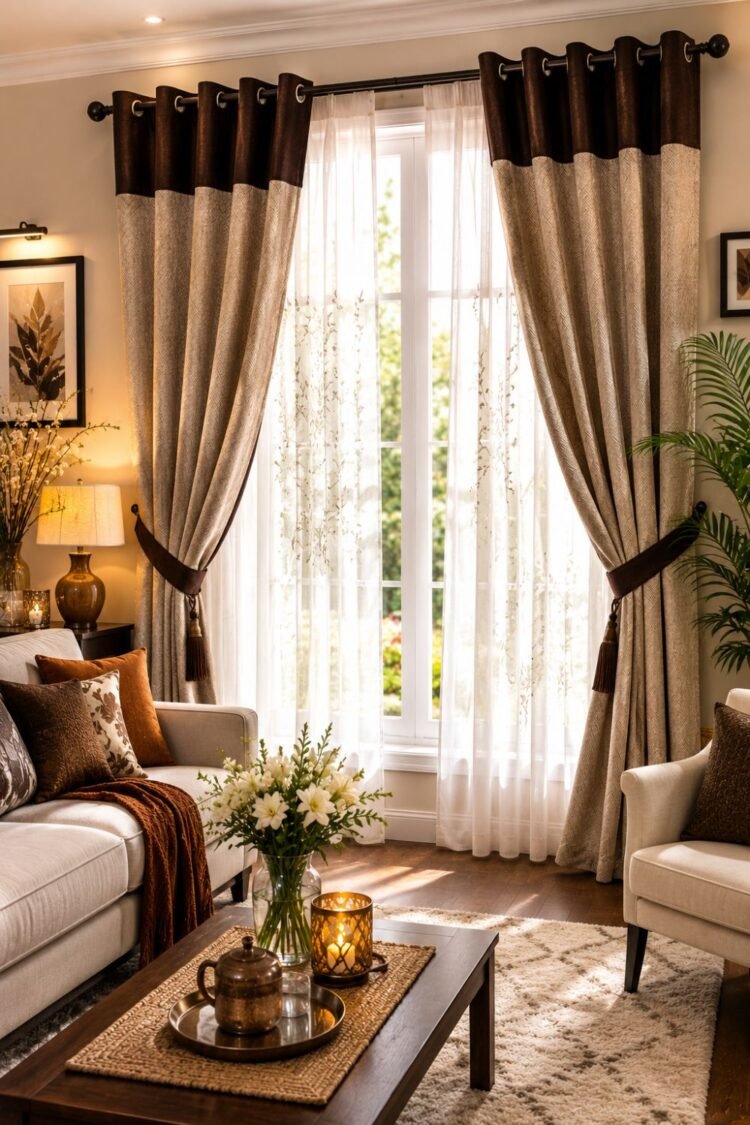 living room curtains