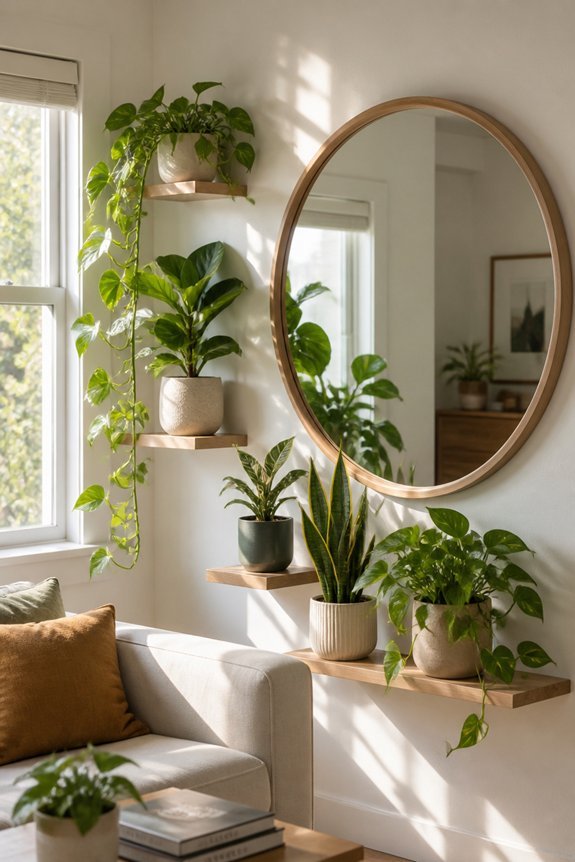maximize plants with mirrors