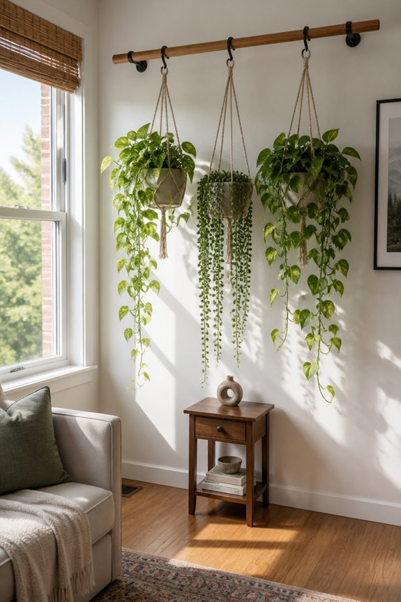 maximize space with planters
