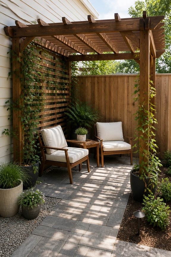 maximizing outdoor corner spaces
