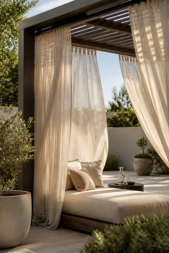 modern minimalistic outdoor elegance