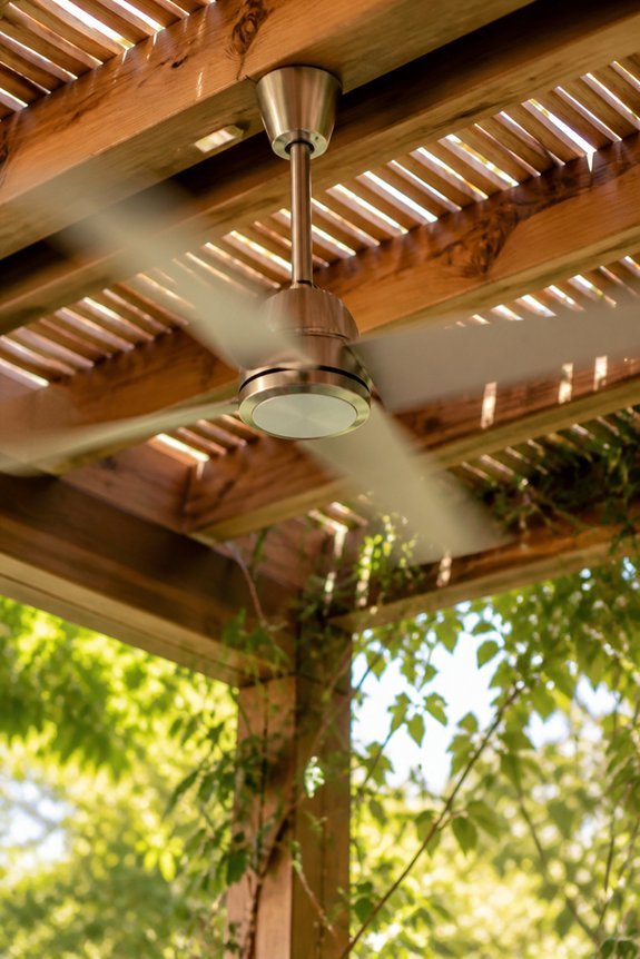 outdoor ceiling fan installation