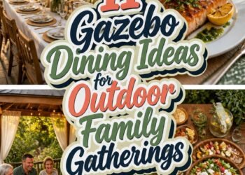 outdoor family dining inspiration