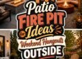outdoor fire pit options