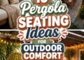 outdoor pergola seating inspiration