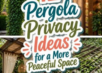 peaceful pergola privacy solutions