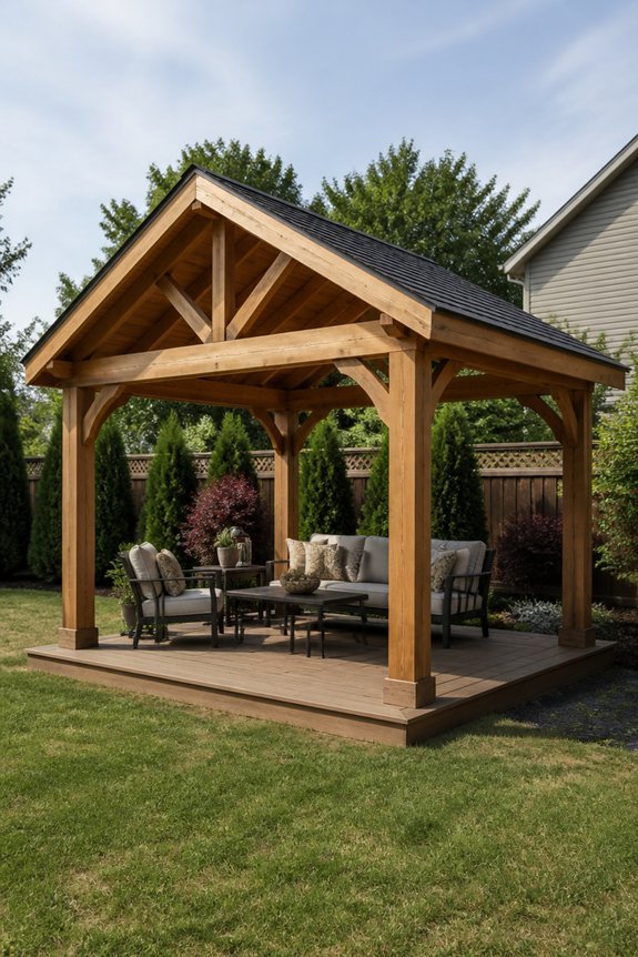pitched roof gazebo benefits