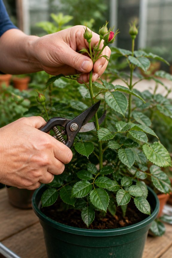 prune roses for abundant blooms