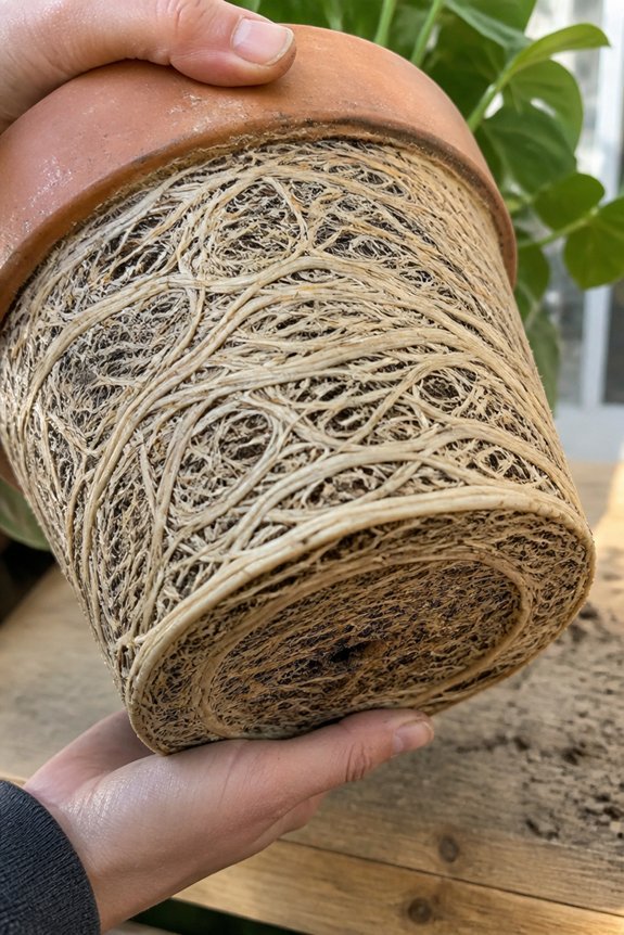 repot for healthy growth