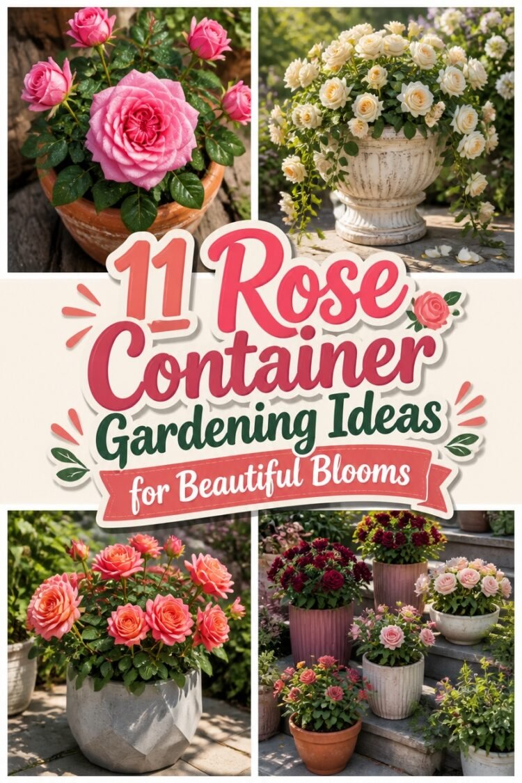 rose container gardening tips